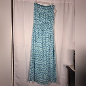 NWT Beachgold Strapless Lightweight Maxi Dress Beach Cover Up Size M/L    $119